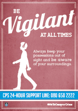 Be vigilant