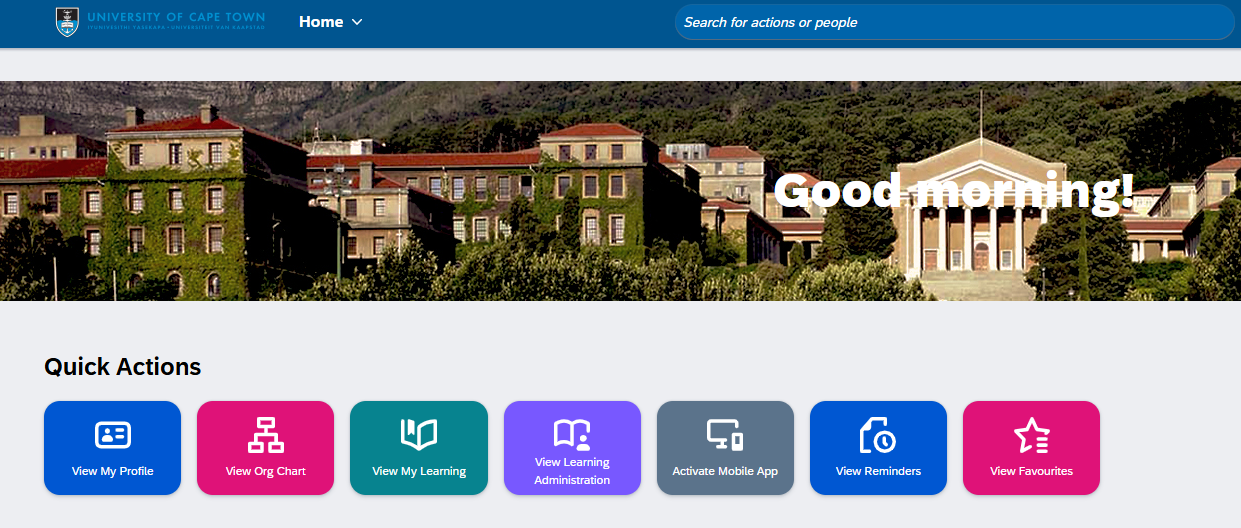 SAP successfactors learning platform