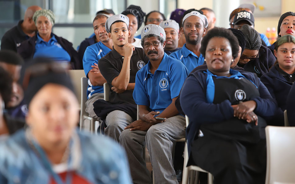 Staff at UCT